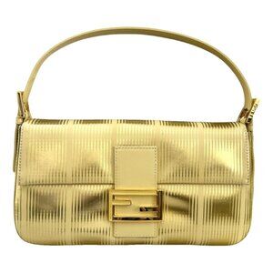 Fendi Gold Baguette